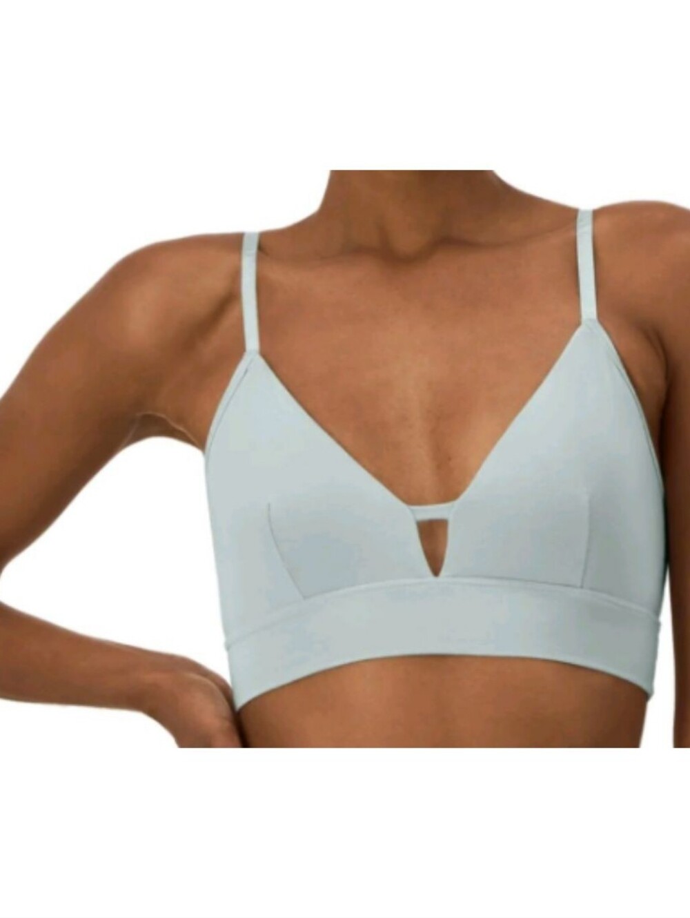 Hanes Originals Supersoft Longline Bralette